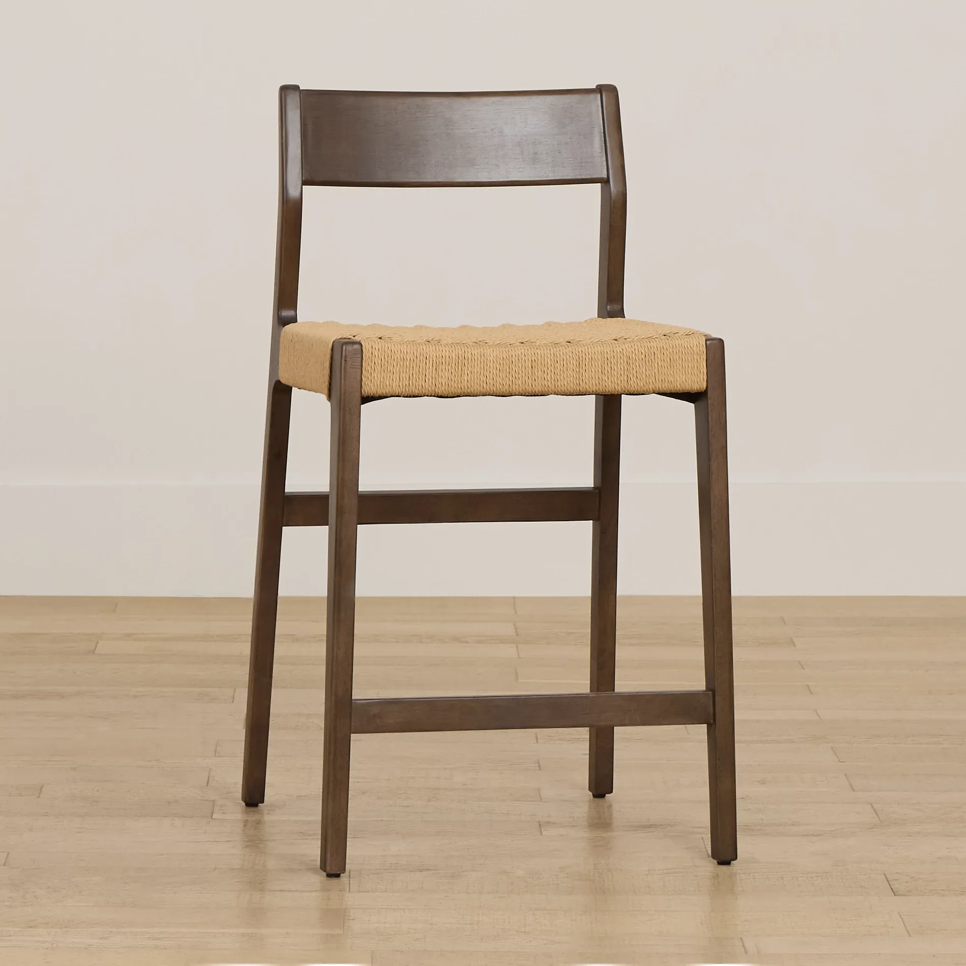 Santorini Dark Tone 24" Woven Barstool