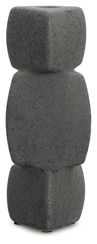 Owald Black Small Candle Holder