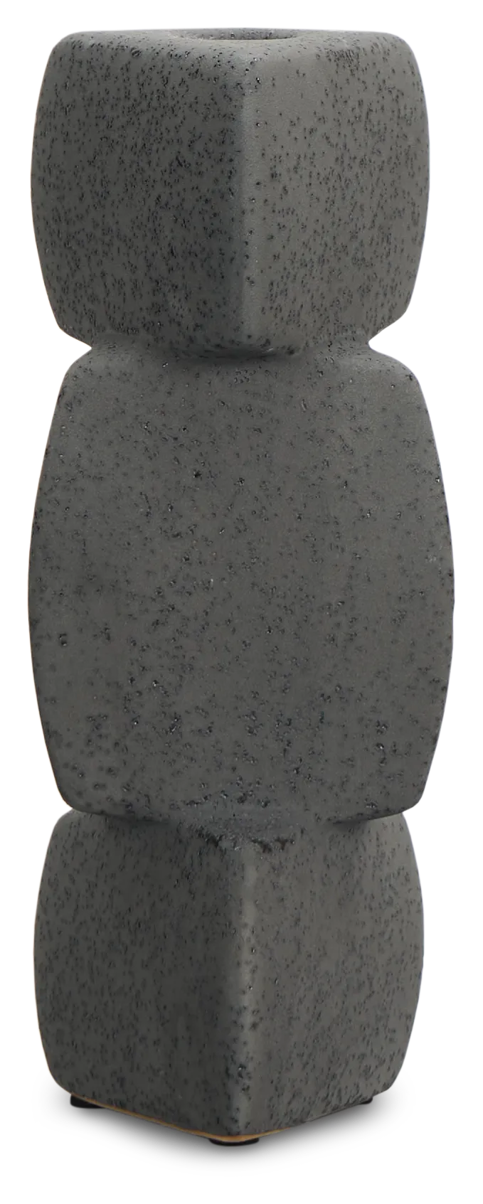 Owald Black Small Candle Holder
