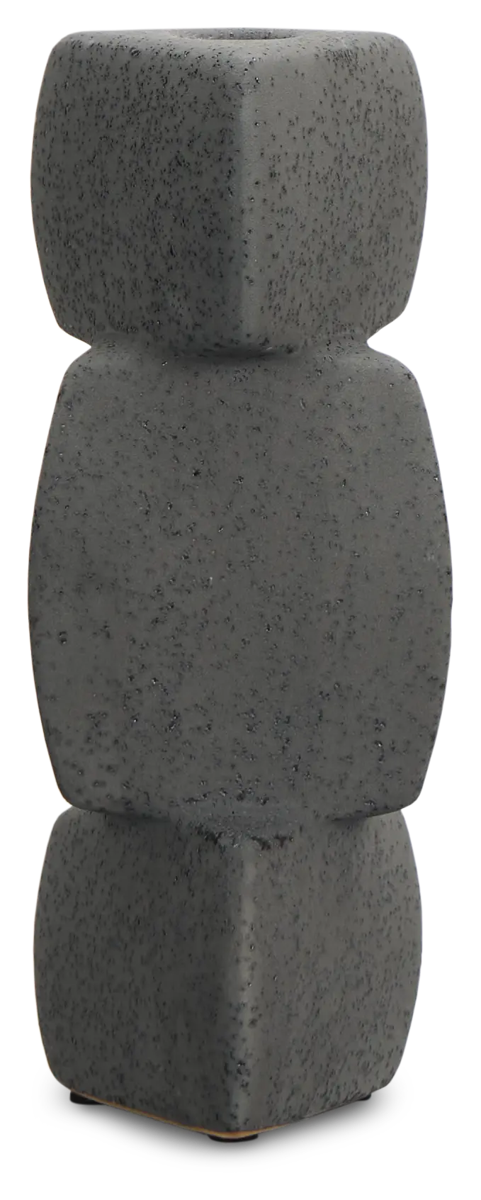 Owald Black Small Candle Holder Owald Black Small Candle Holder