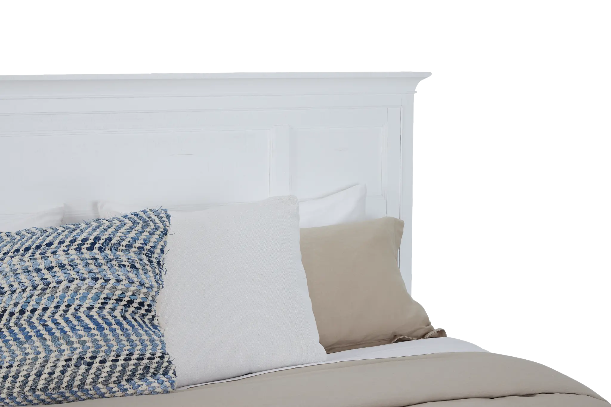 Heron Cove White Panel Bed Heron Cove White Panel Bed