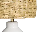 Rafe White Table Lamp