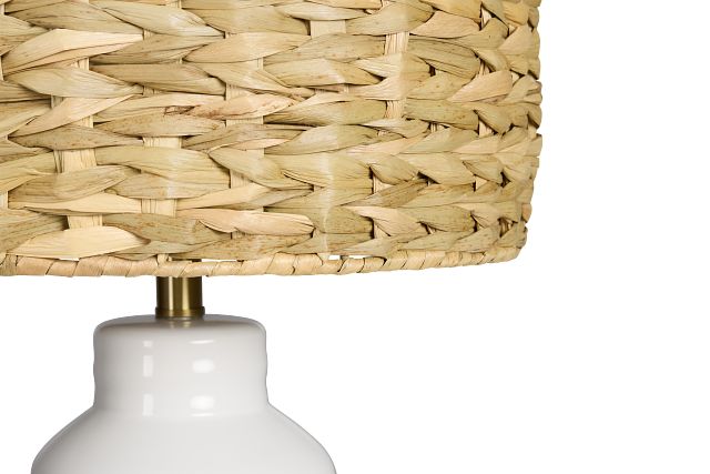 Rafe White Table Lamp