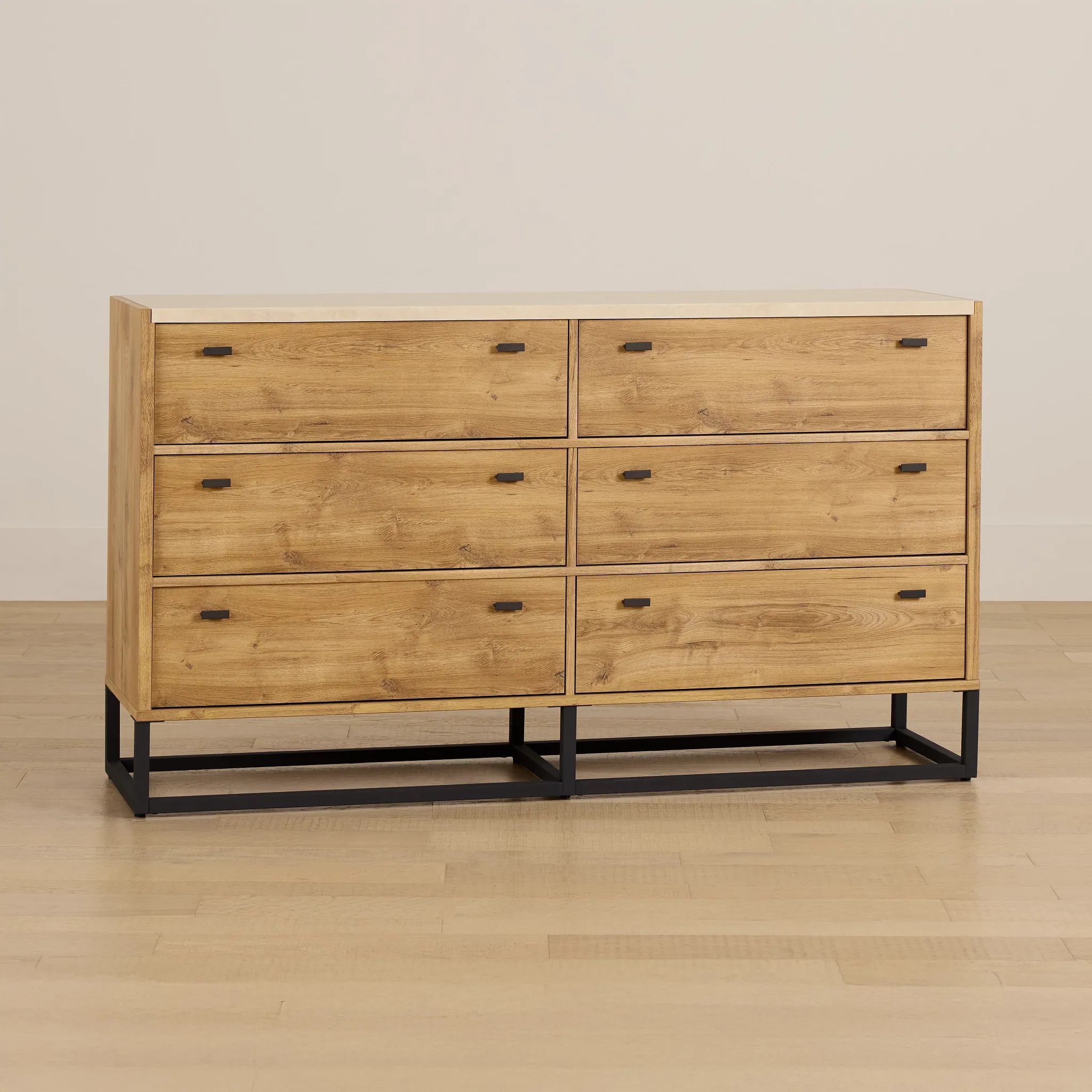 Perry Light Tone Stone Dresser