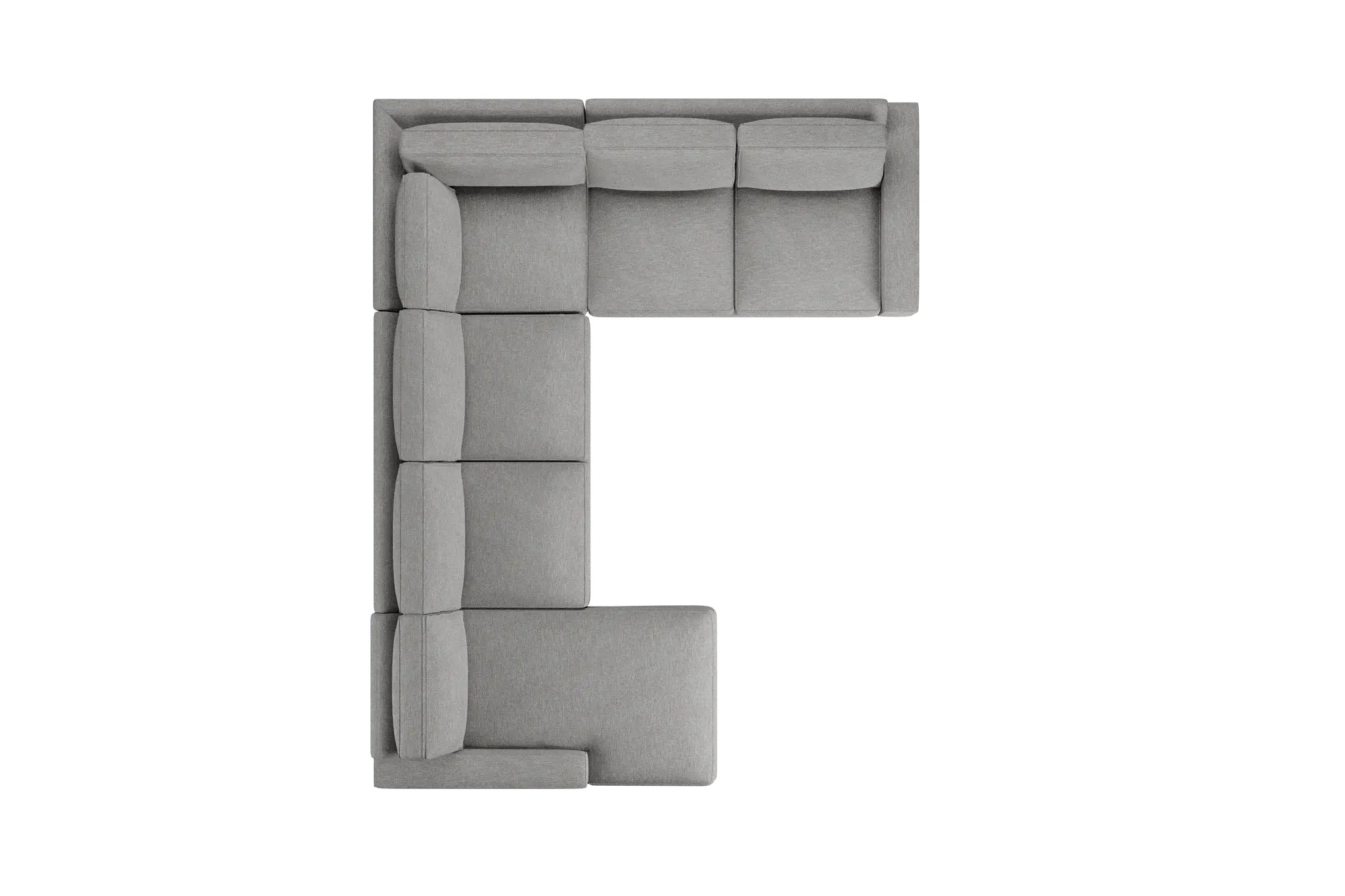 Edgewater Victory Gray Medium Left Chaise Sectional Edgewater Victory Gray Medium Left Chaise Sectional