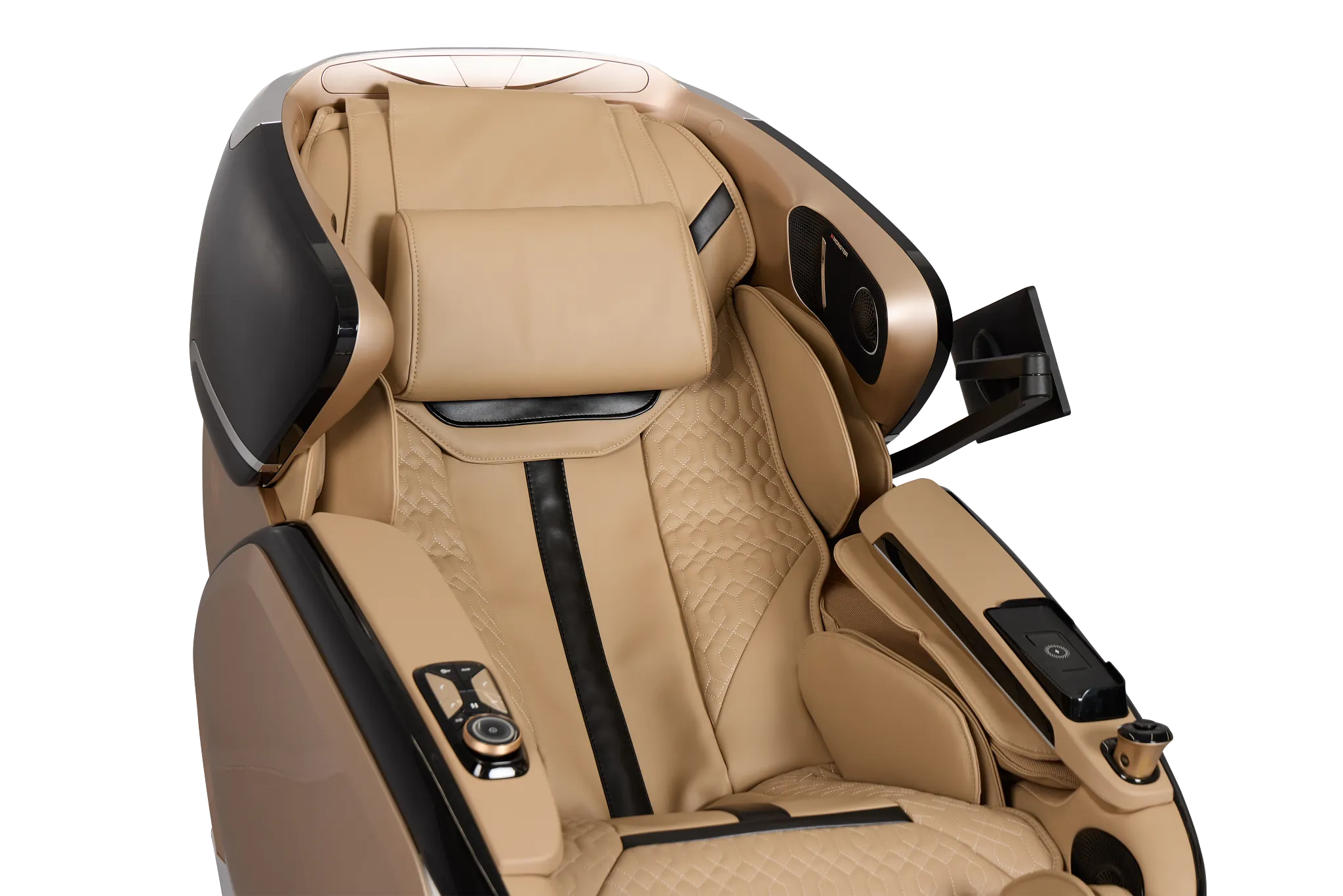 Quantum Light Beige Micro Massage Chair