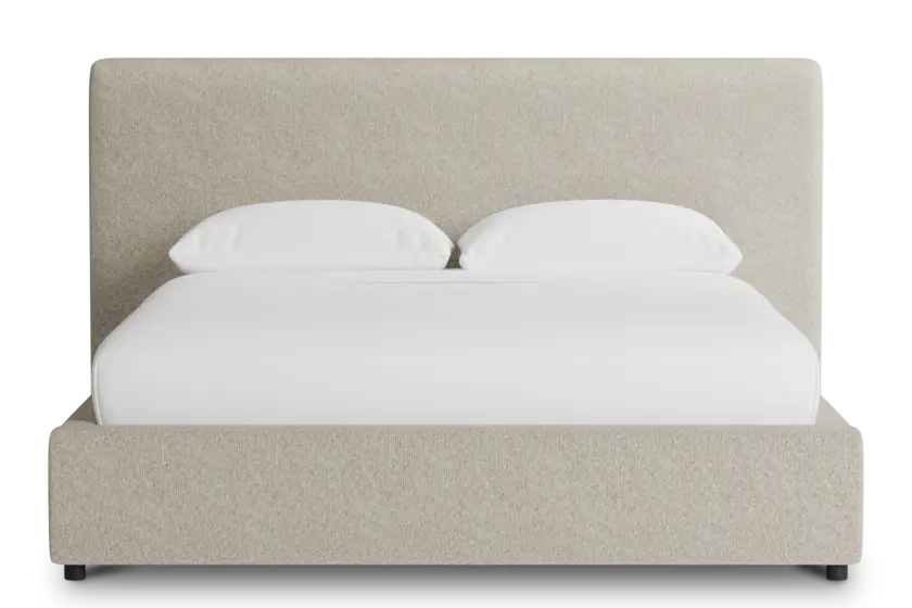 Grayton Gellar Green 44" Upholstered Platform Bed Grayton Gellar Green 44" Upholstered Platform Bed