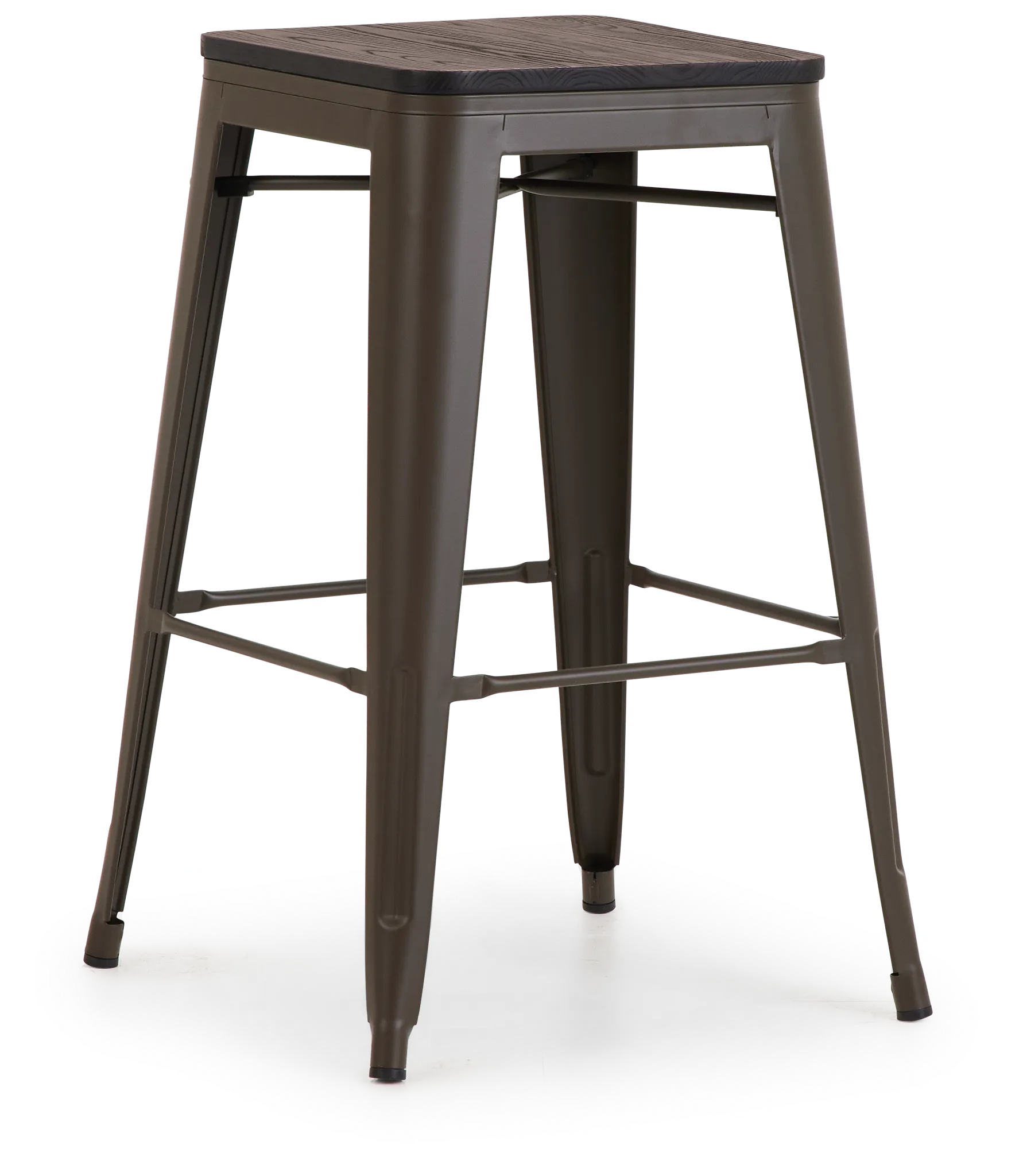 Beck Dark Tone Square 30" Barstool