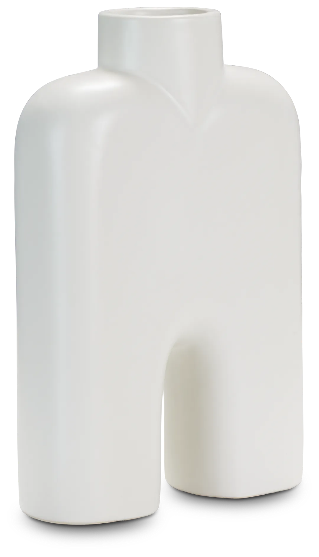 Teya White Medium Vase