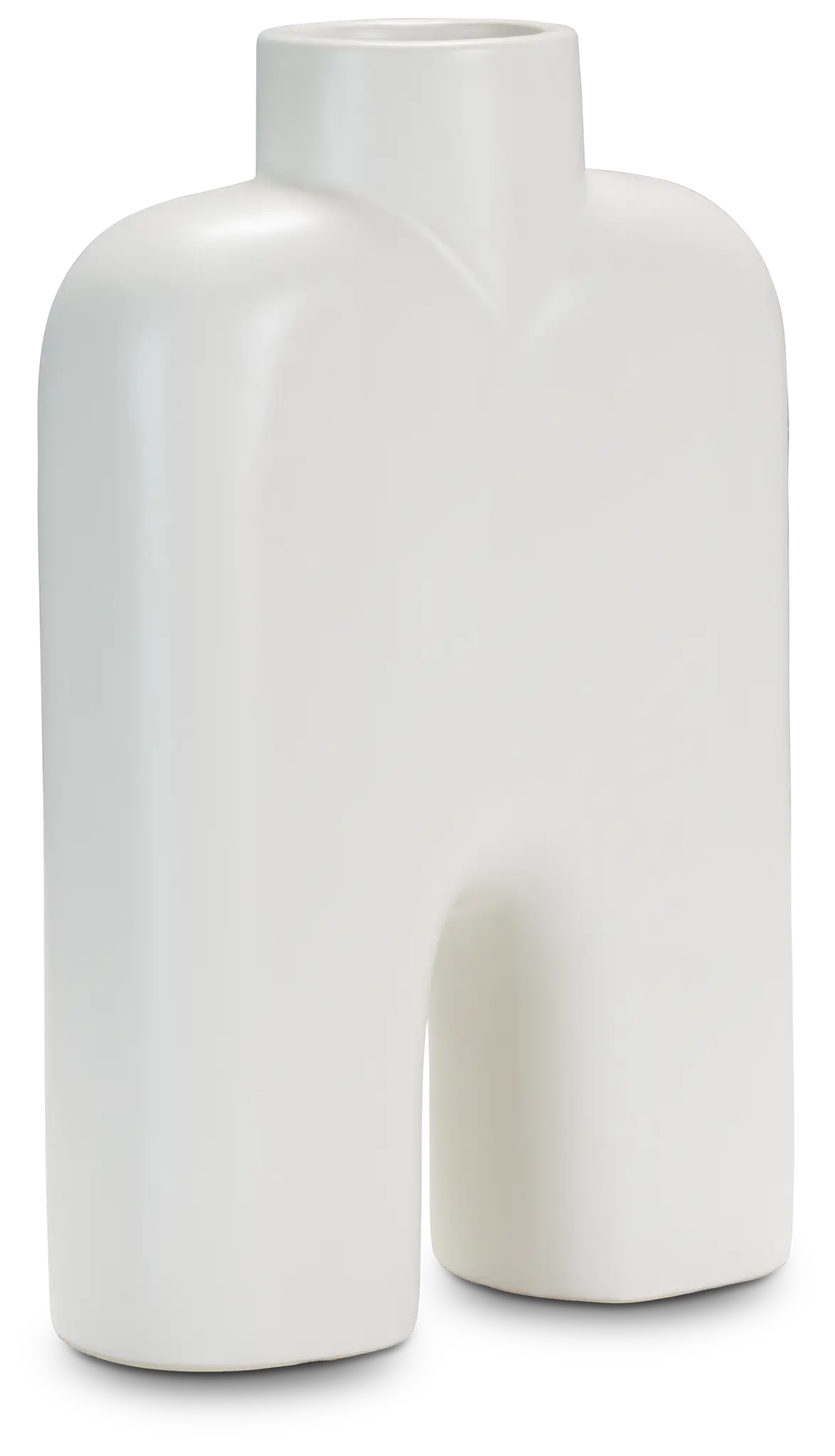 Teya White Medium Vase Teya White Medium Vase
