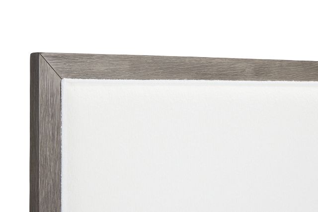 Alden Gray Uph Platform Bed