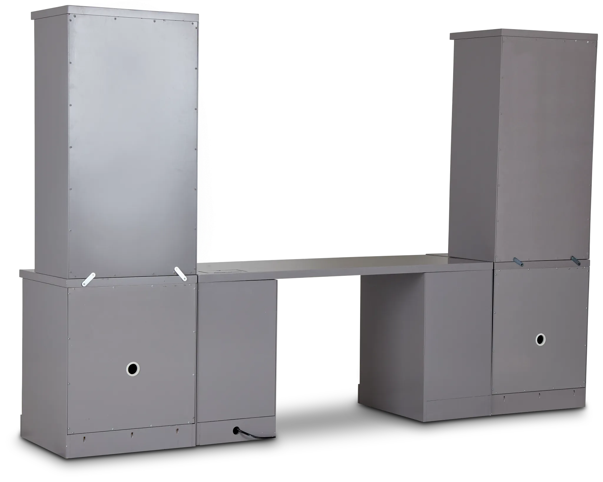 Newport Gray Door Wall Desk