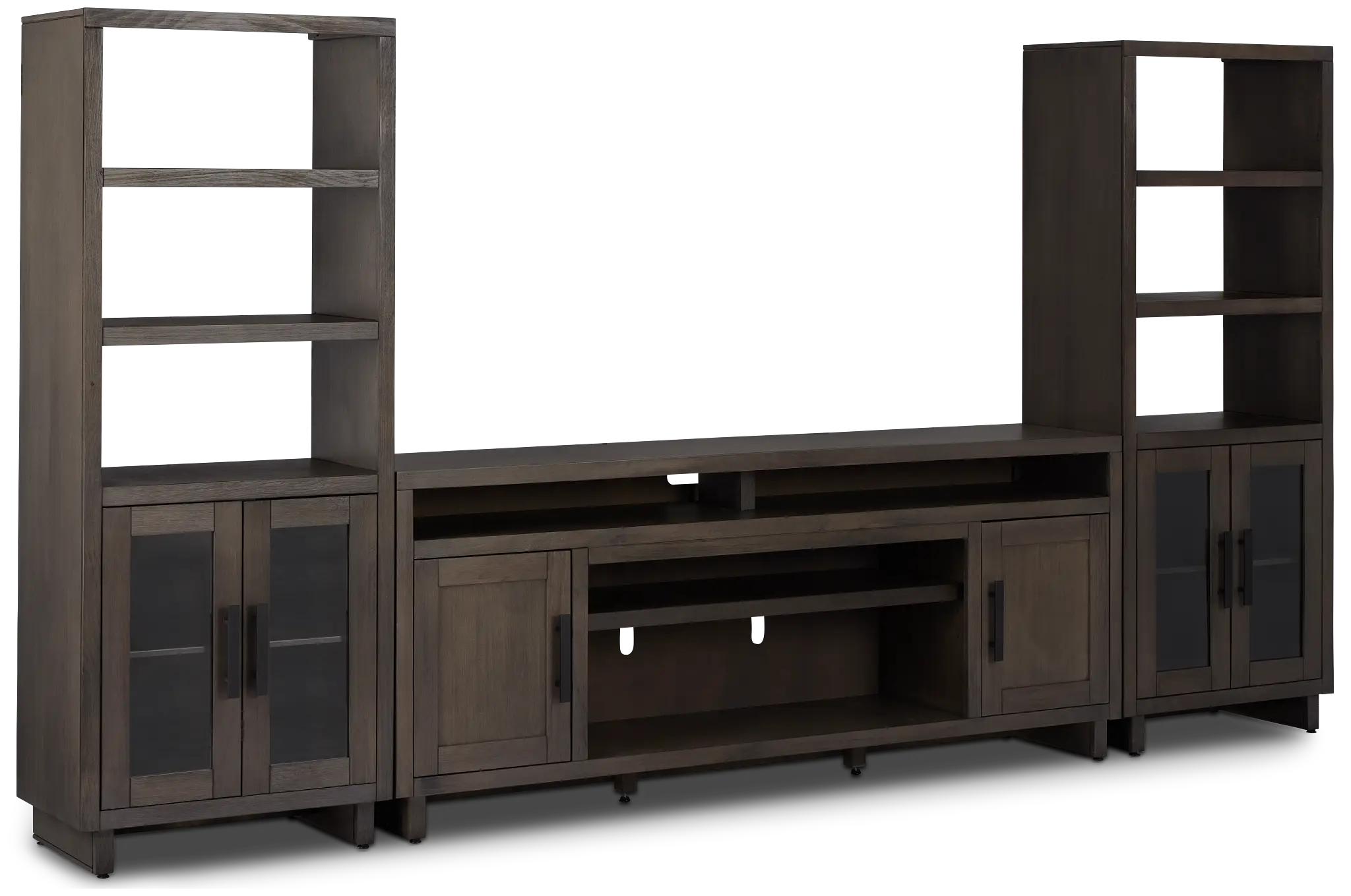 Richmond Gray 80" Door Entertainment Wall Richmond Gray 80" Door Entertainment Wall