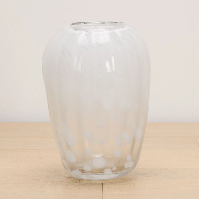 Indi White Vase