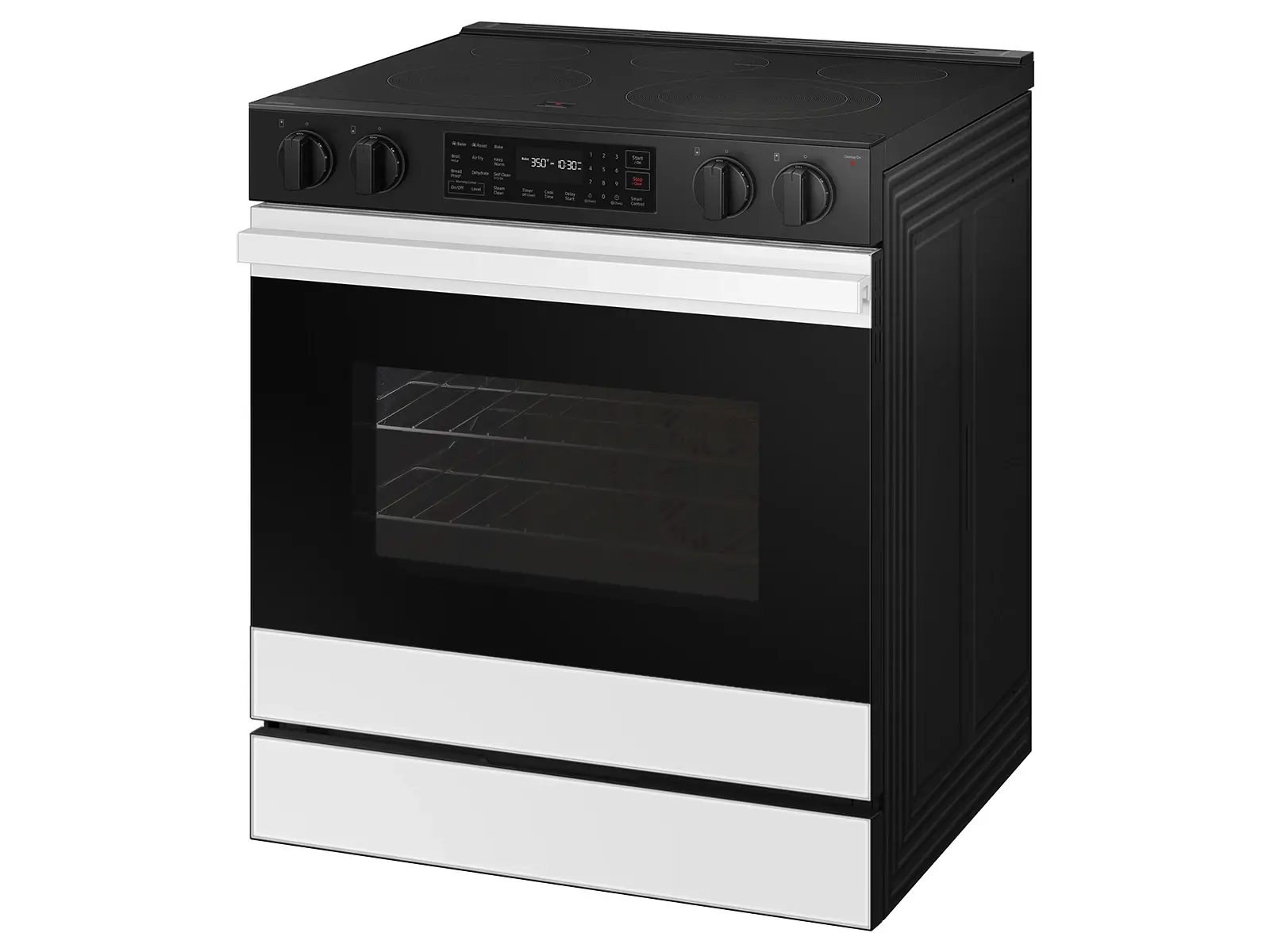 Samsung Bespoke Series White Electric Range Samsung Bespoke Series White Electric Range