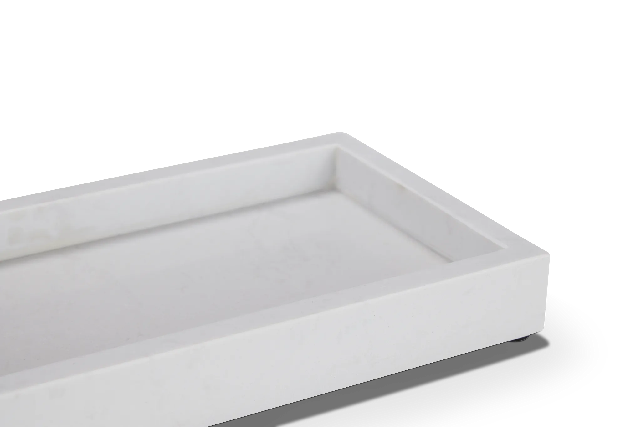 Candice White Marble Tray