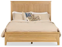 Nantucket Light Tone Panel Bed