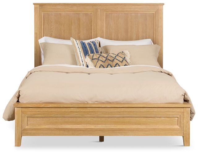 Nantucket Light Tone Panel Bed