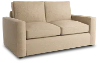Siesta Elite Taupe Fabric Loveseat