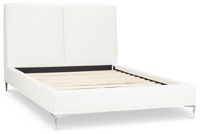 Emit White Micro Panel Bed