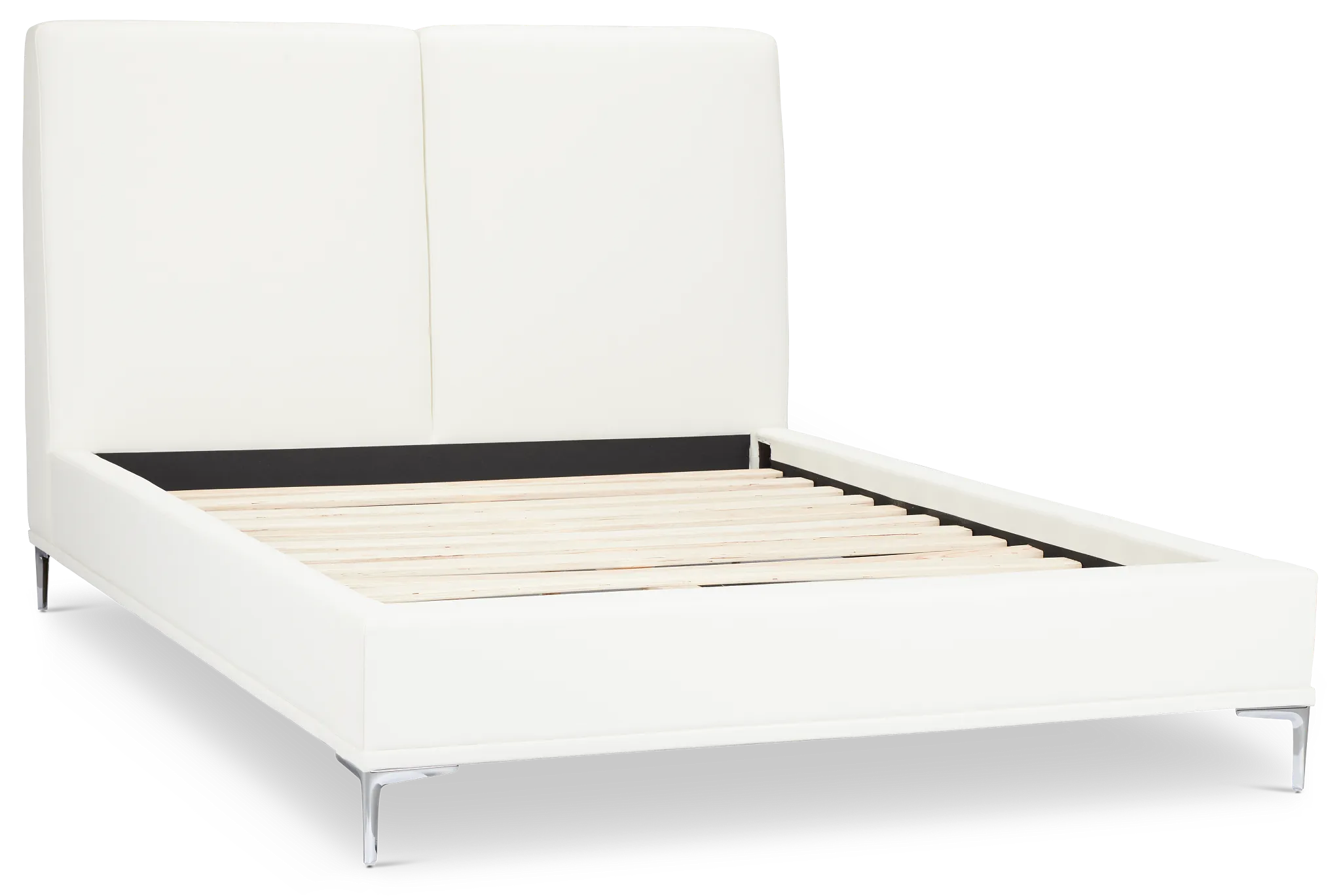 Emit White Micro Panel Bed