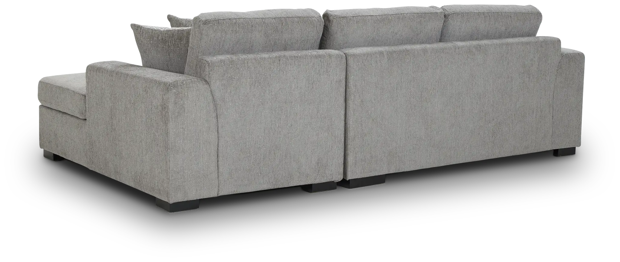 Blakely Gray Fabric Right Chaise Storage Sectional Blakely Gray Fabric Right Chaise Storage Sectional