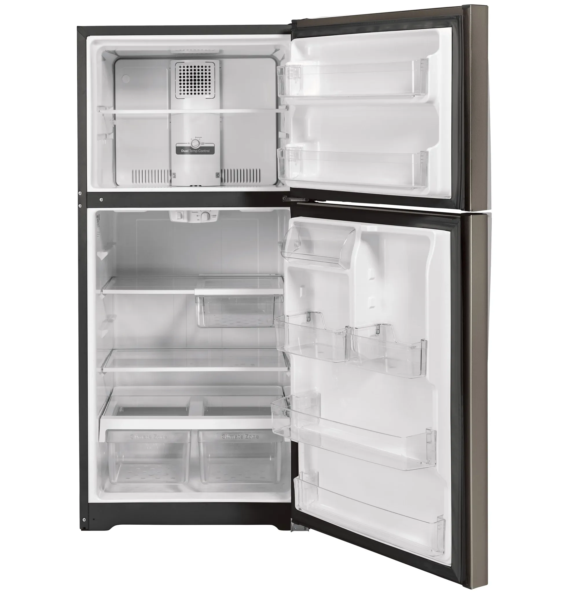 Ge 19 Series Slate Top Freezer Refrigerator