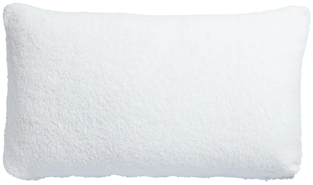 Henley White Lumbar Accent Pillow Henley White Lumbar Accent Pillow
