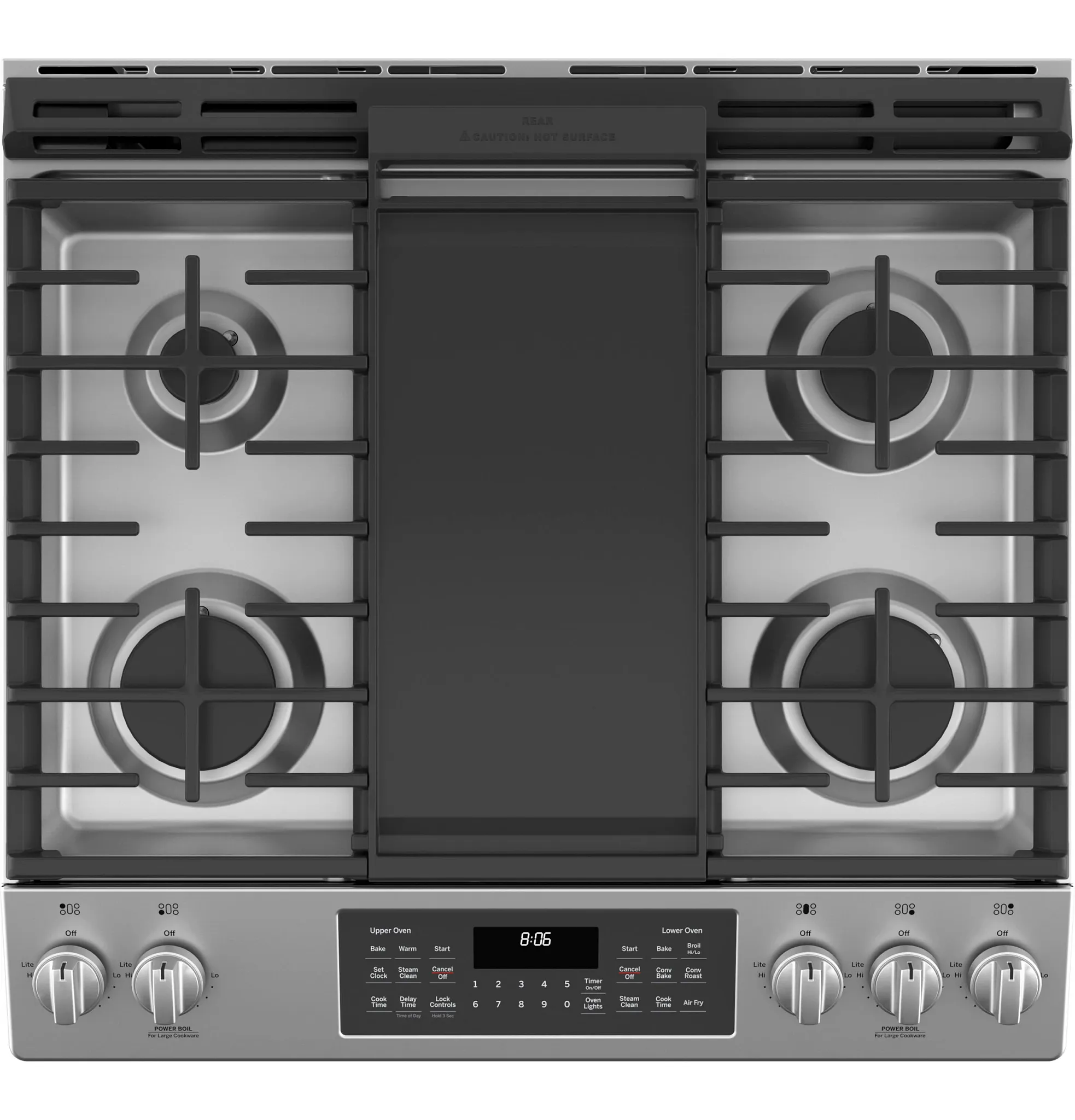 Ge 86 Series Stainless Steel 30" Gas Range