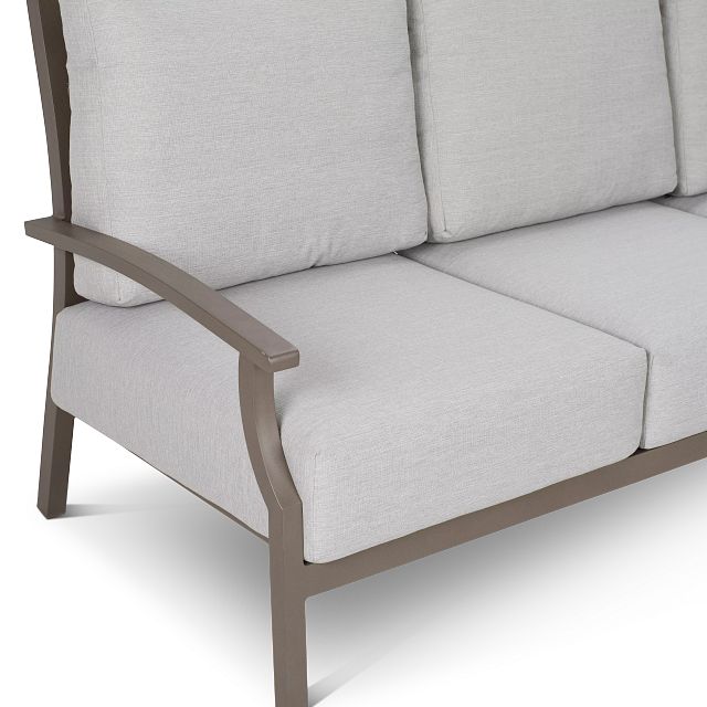 Raleigh Gray Aluminum Sofa (4)