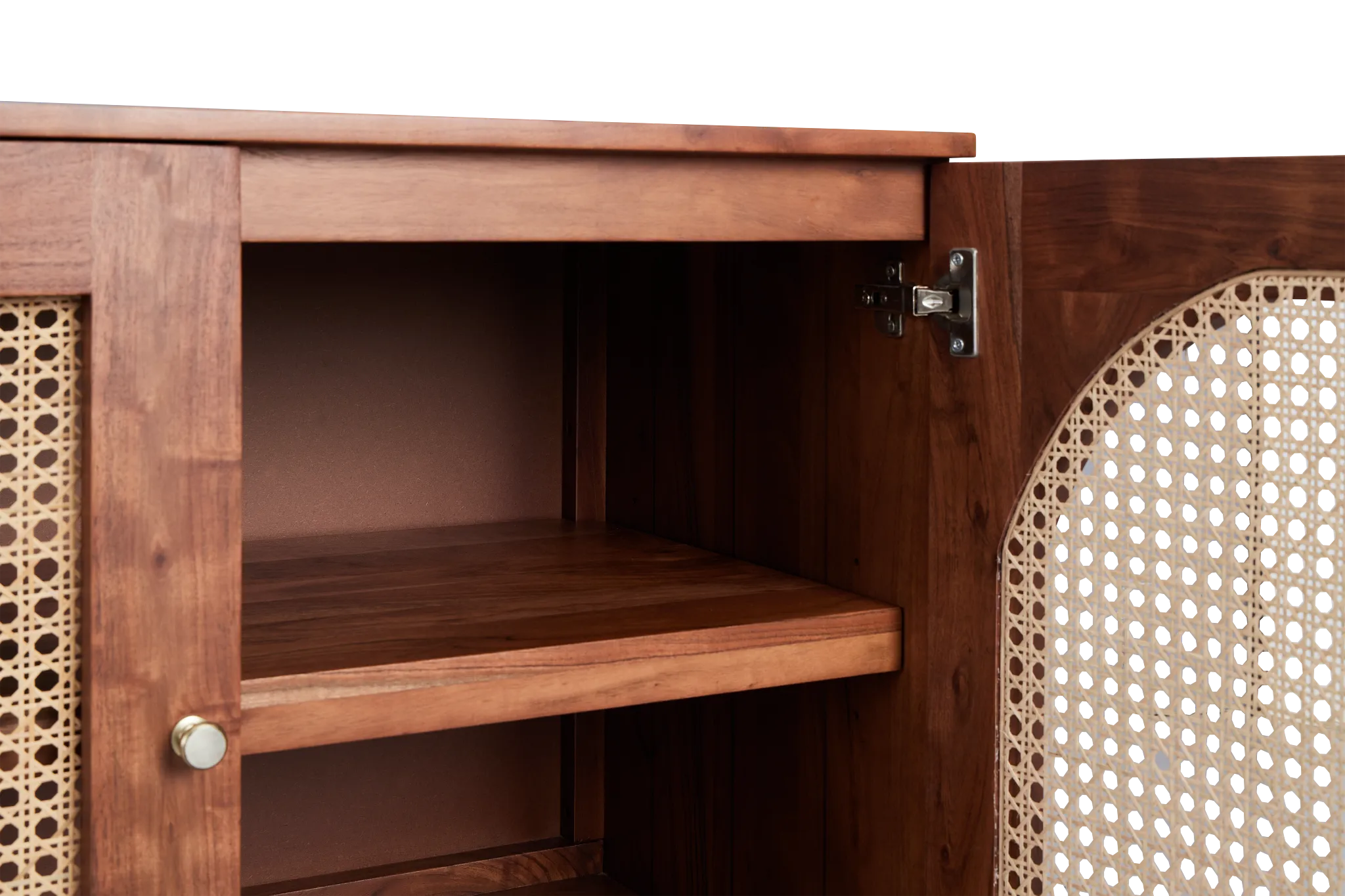 Sarta Mid Tone Four-door Cabinet