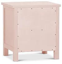 Charleston Pink 2-drawer Nightstand