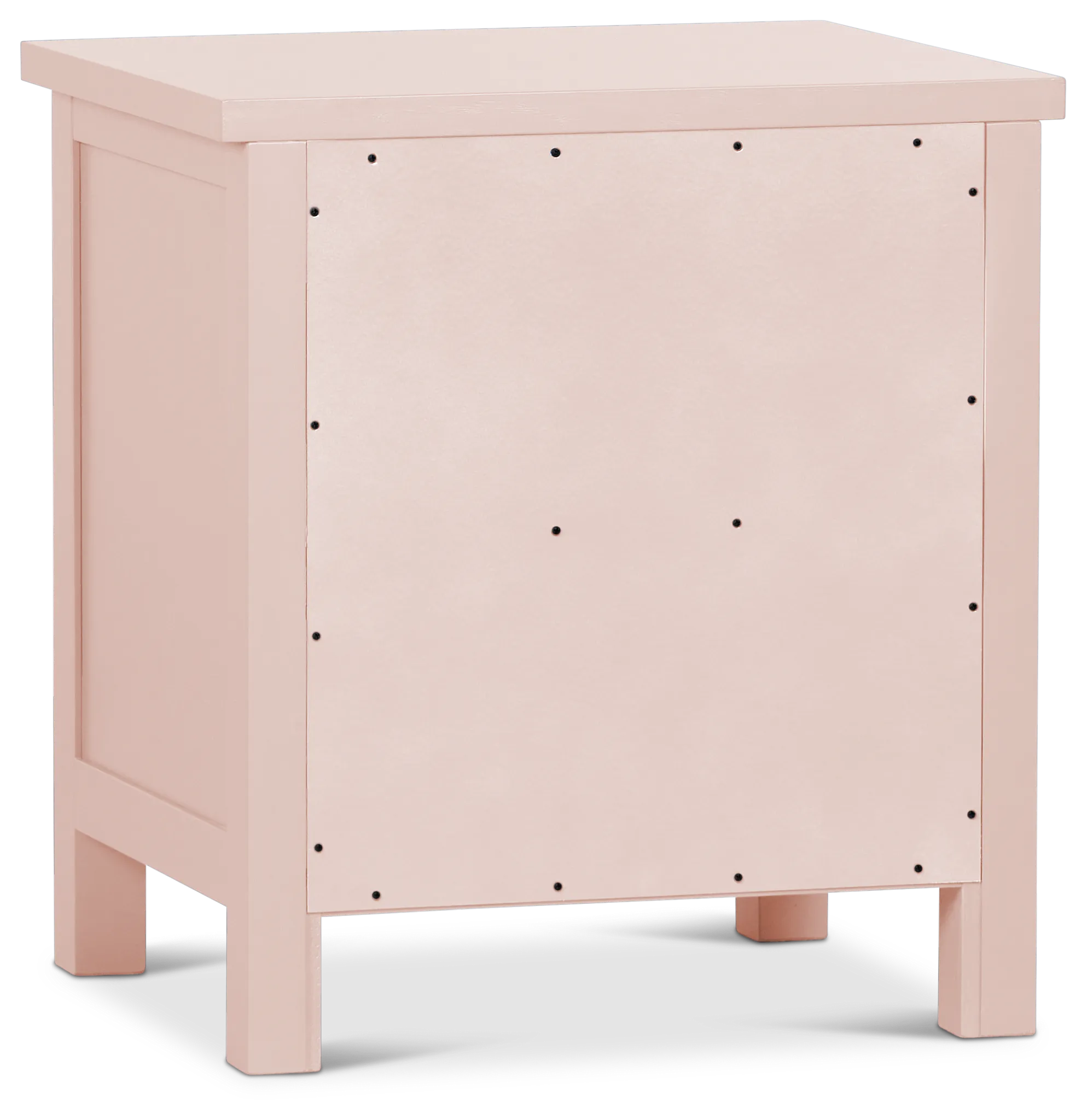 Charleston Pink 2-drawer Nightstand
