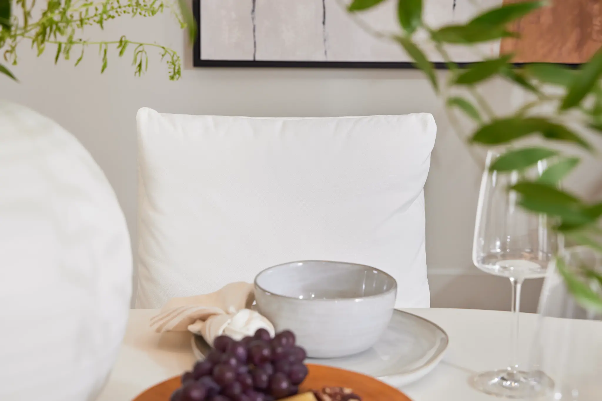 Nixon White Upholstered Side Chair Nixon White Upholstered Side Chair