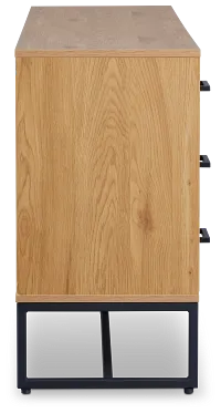 Ivan Light Tone Credenza