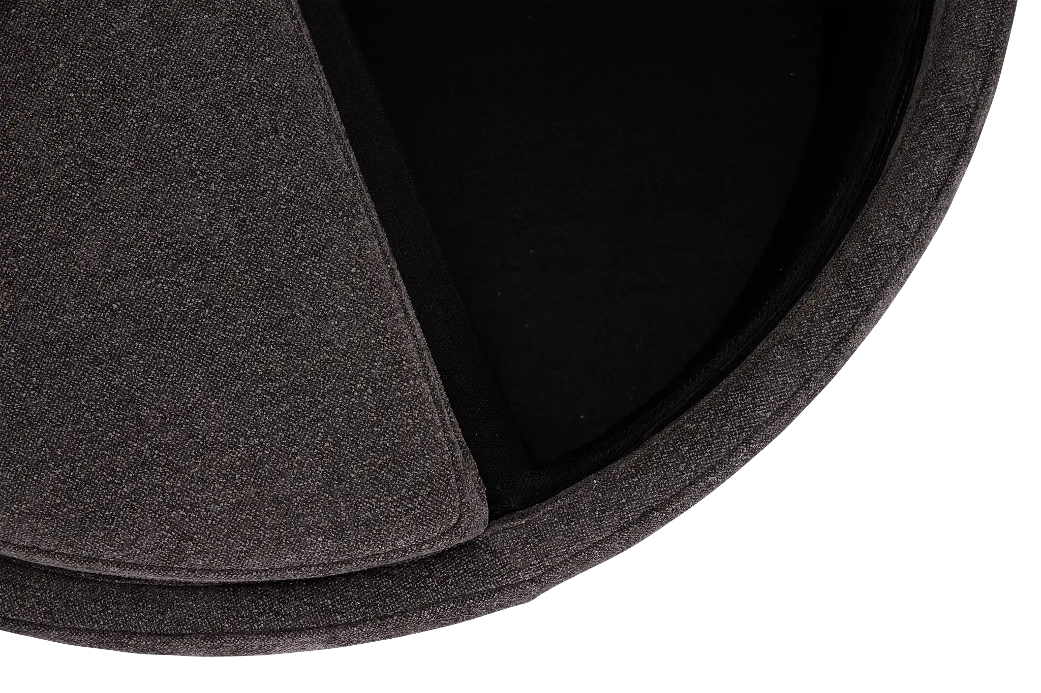 Kristen Dark Gray Large Storage Accent Ottoman Kristen Dark Gray Large Storage Accent Ottoman