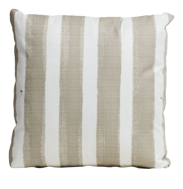 Nico Light Beige 20" Indoor/outdoor Accent Pillow