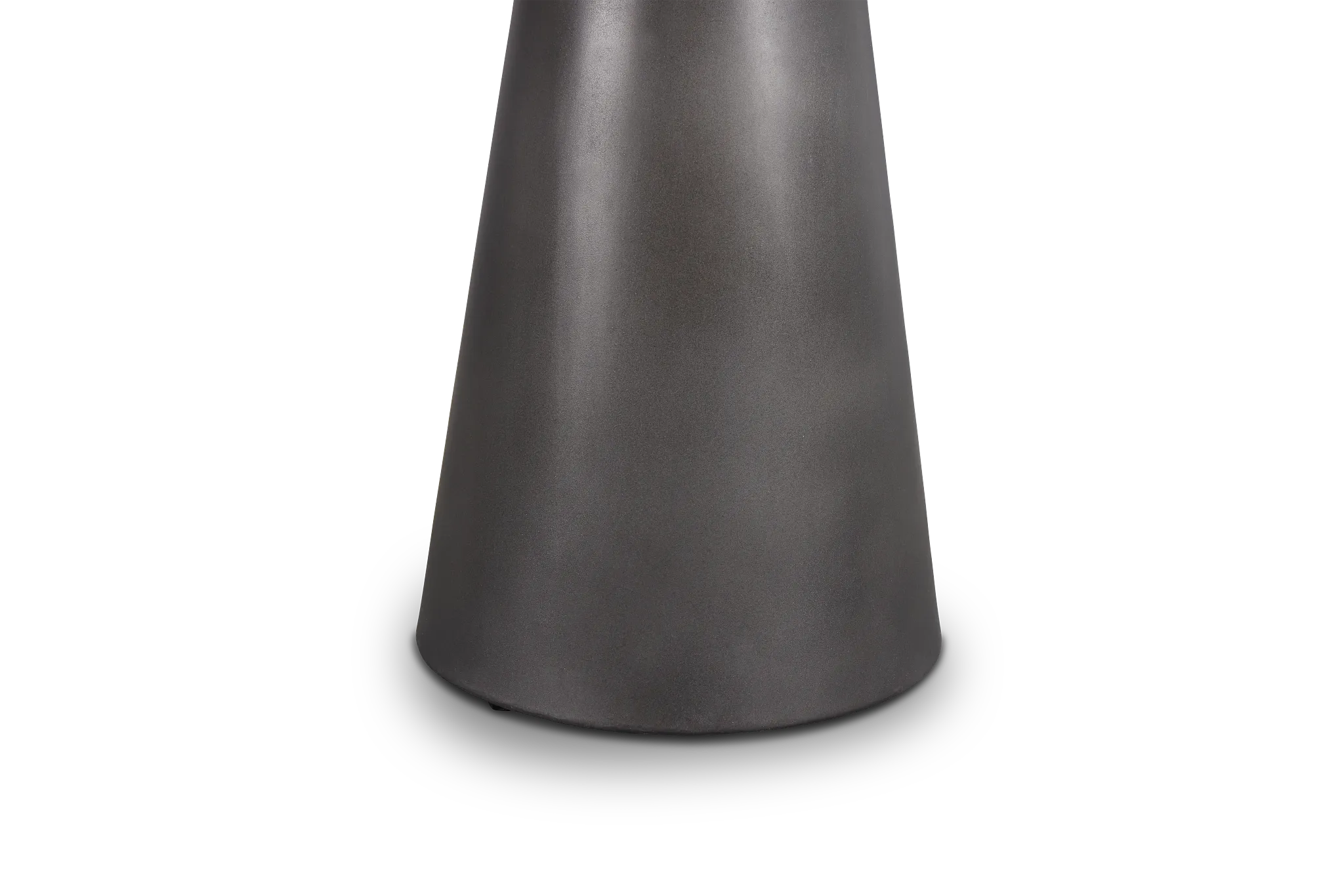 Darby White Marble Round Chairside Table