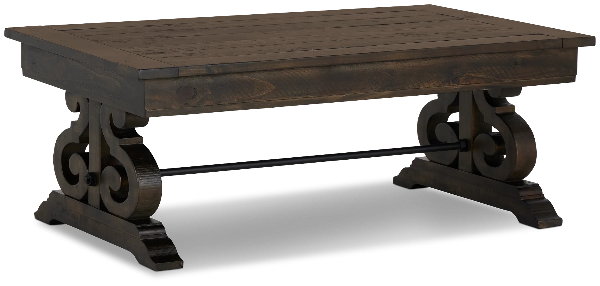 Sonoma Dark Tone Storage Coffee Table