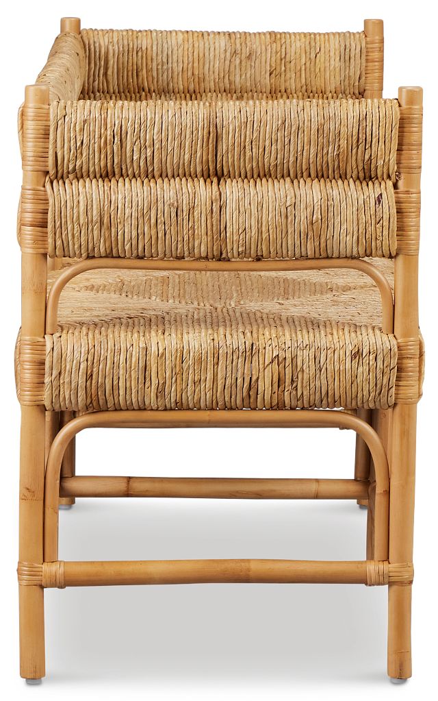 Torta Mid Tone Woven Bench