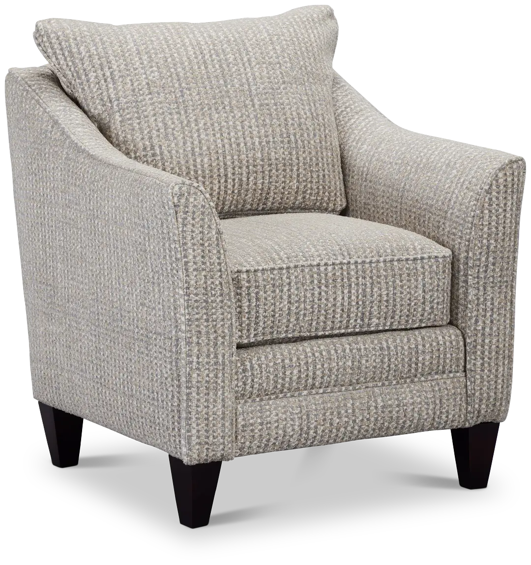 Webcam Gray Fabric Accent Chair Webcam Gray Fabric Accent Chair