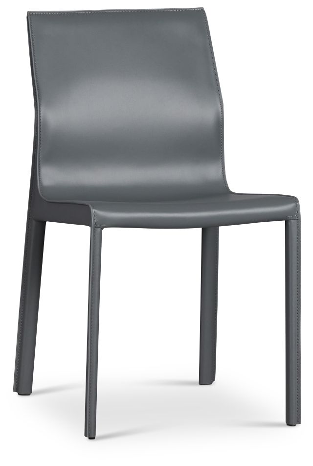 Lugo Gray Upholstered Side Chair