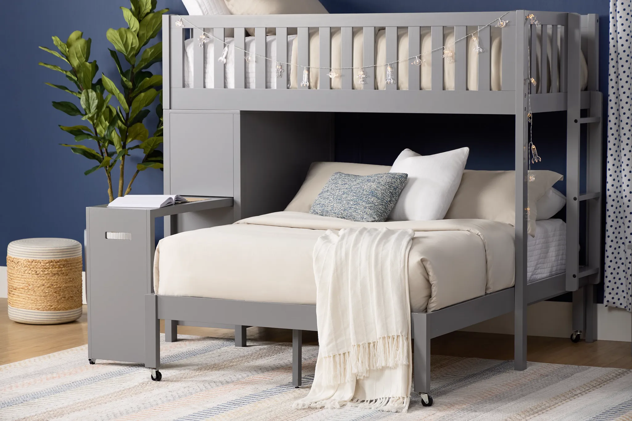 Charleston Gray Loft Bed