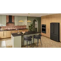 Kitchenaid 736 Series Black 36" Wall Mount Canopy Hood