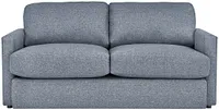 Noah Dark Gray Fabric Loveseat