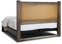 Salt Lake Dark Tone Platform Bed