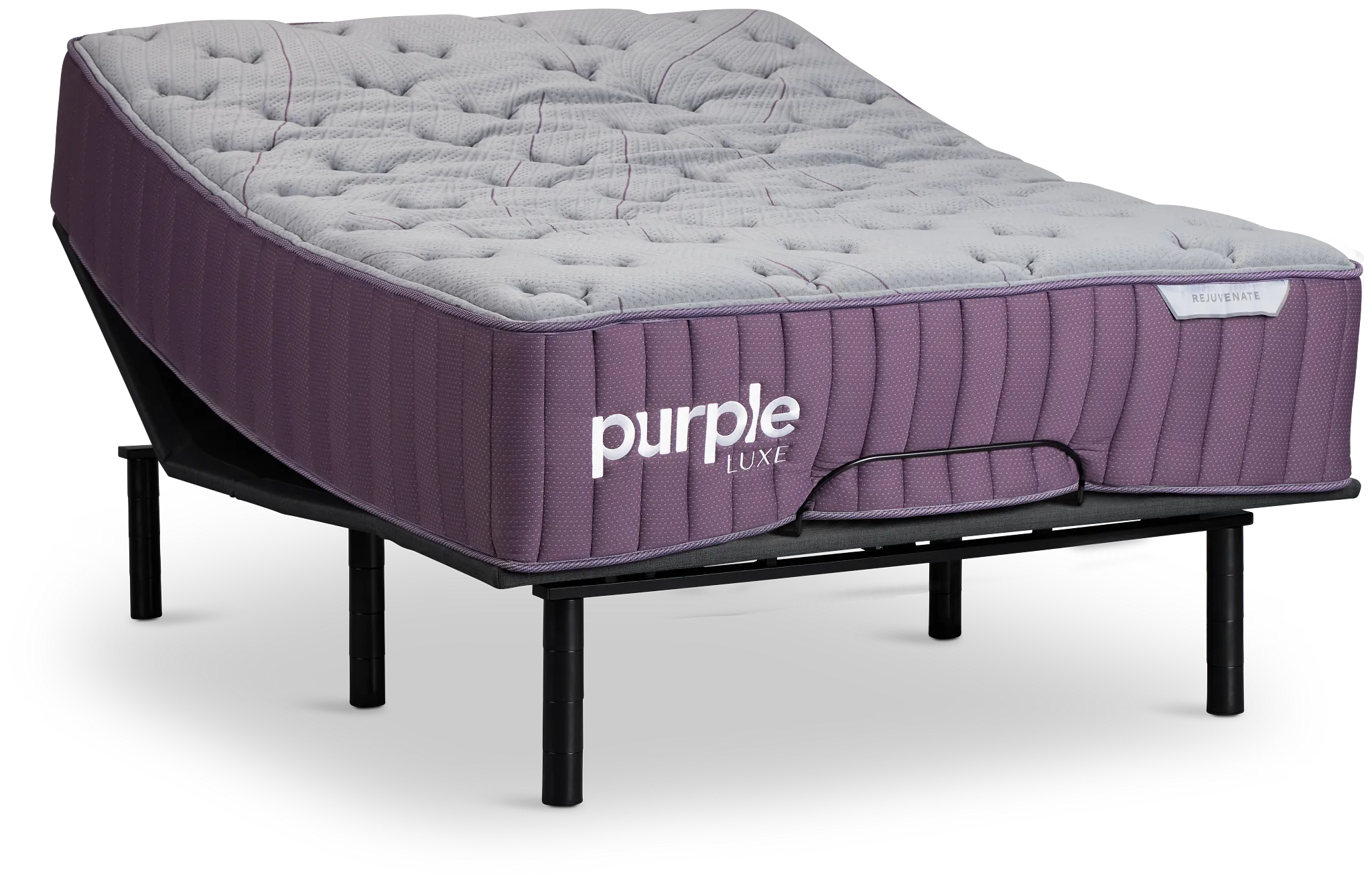 Purple Rejuvenate Premium Smart Adjustable Mattress Set