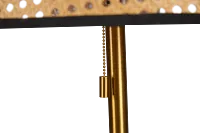 Hazel Gold Metal Floor Lamp