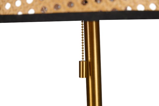 Hazel Gold Metal Floor Lamp