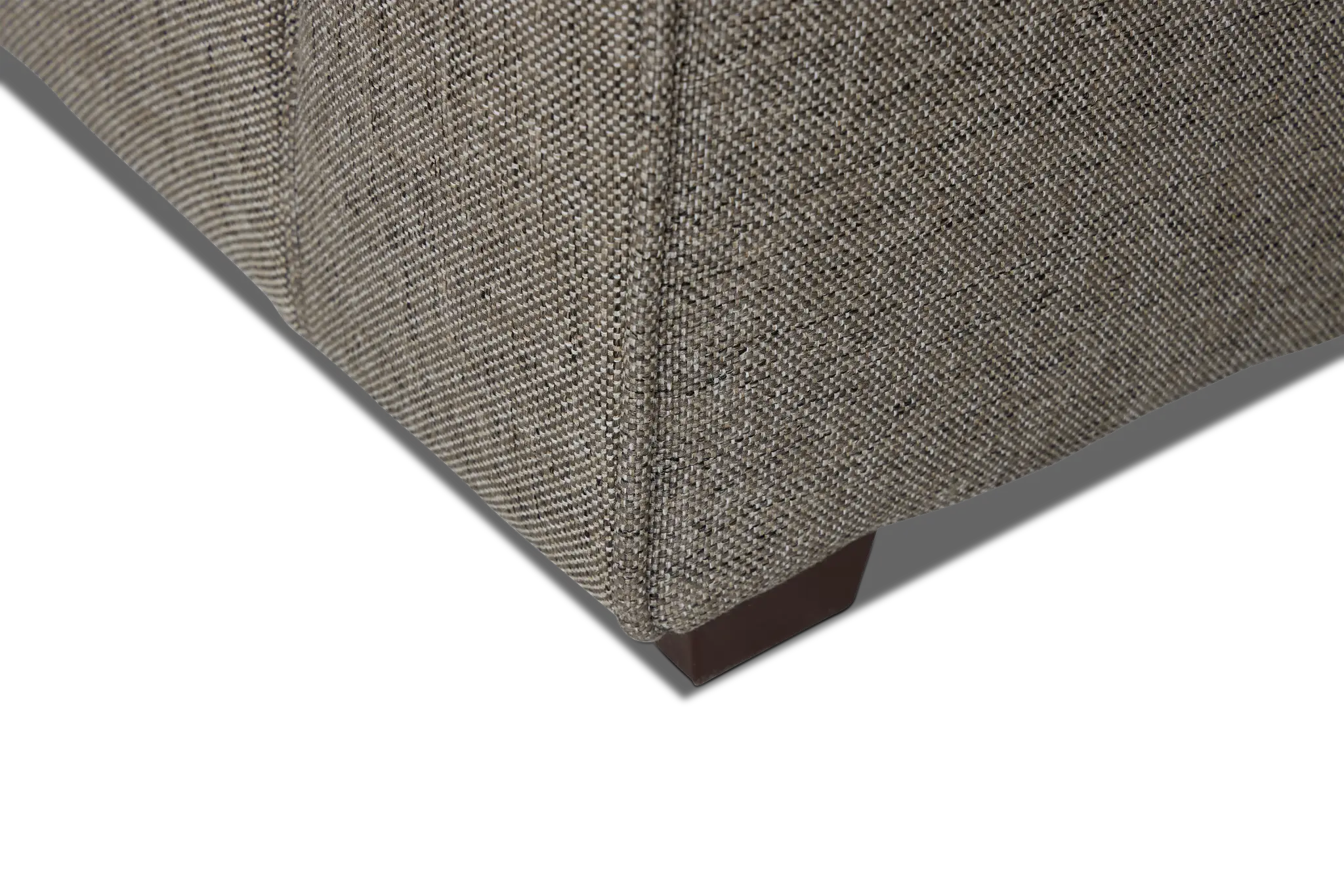 Asheville Brown Fabric Large Left Chaise Sectional Asheville Brown Fabric Large Left Chaise Sectional